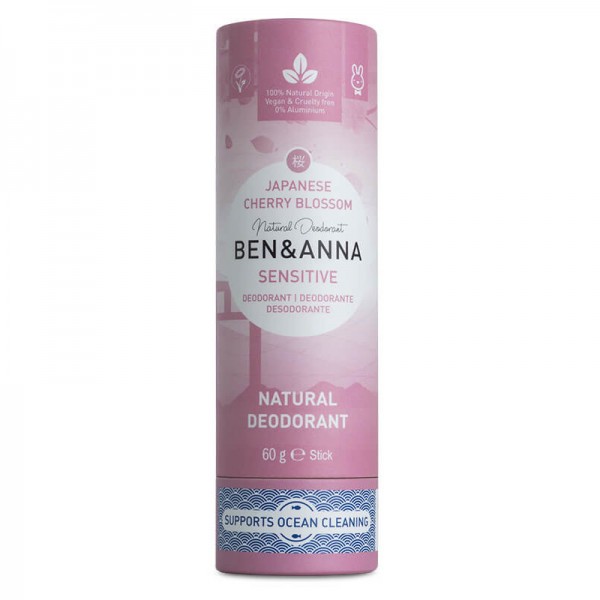 Ben & Anna Sensitive Deostick - Cherry Blossom