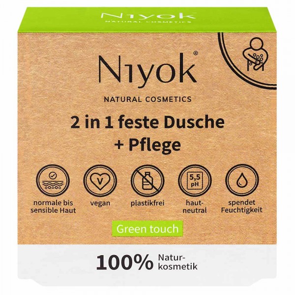 2in1 feste Dusche + Pflege - Green touch